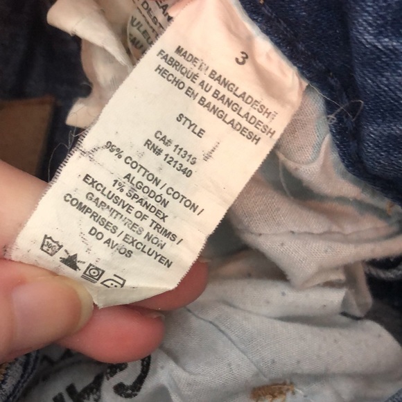 Garage High Waisted Ripped Skinny Jeans - Picture 3 of 7